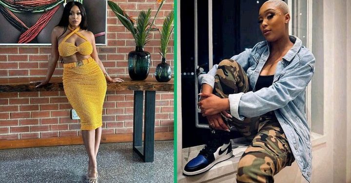 Minnie Dlamini Strips Down to Underwear and Addresses Body Positivity