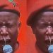 “It Was Sinuses” Malema Reacts As Photo Of His Runny Nose Goes Viral