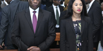 Mashatile in Roman Catholic Church, see who was spotted standing with him & check the difference