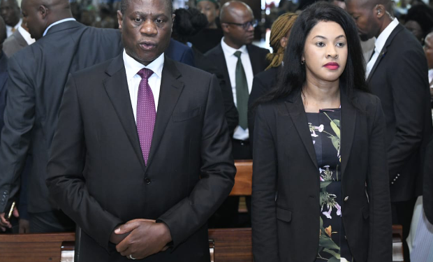 Mashatile in Roman Catholic Church, see who was spotted standing with him & check the difference