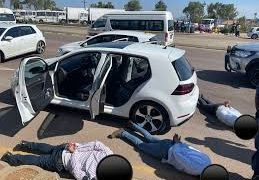 Four suspects arrested following a robbery at Spar and shootout with security