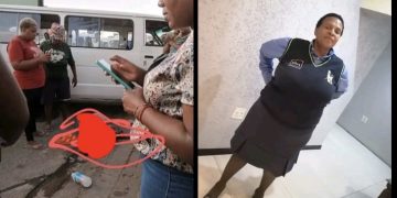 RIP: this lady lost her life after allegedly being run over by a taxi driver after a heated argument