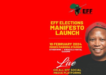 Live | CIC Julius Malema Addresses EFF Manifesto Launch in Durban Moses Mabhida Stadium