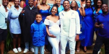 Lehlohonolo Majoro’s wife Tumi Letlapa shows off her growing baby bump