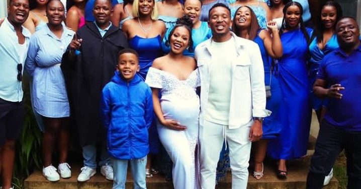 Lehlohonolo Majoro’s wife Tumi Letlapa shows off her growing baby bump
