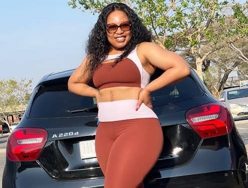 Actress Phindile Gwala Wishing Everyone A Happy Easter On Social Media