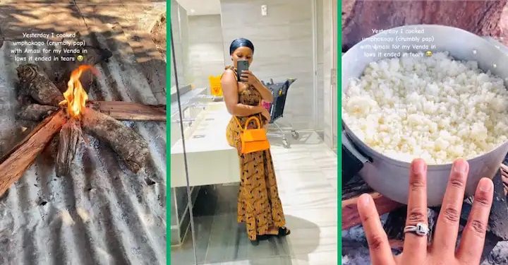 South African Wife Cooks ‘Umphokoqo’ for Venda in-laws, Goes Hilariously Wrong