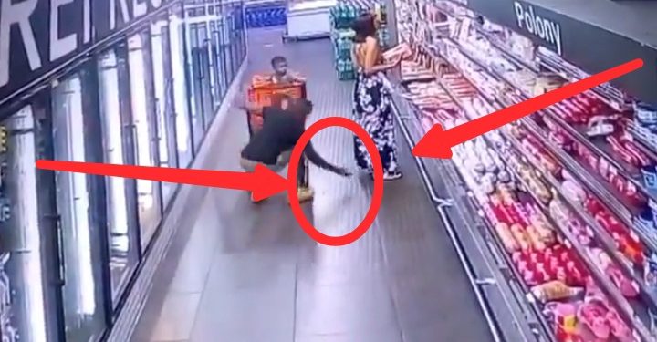 Man Caught On Camera Doing This With A Strange Woman In A Spaza Shop That Got Attention