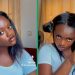 Viral TikTok Video of Woman Straightening Long Relaxed Hair Wows Mzansi