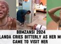 Emotional moments when Yolanda’s mom visited Big Brother Mzansi