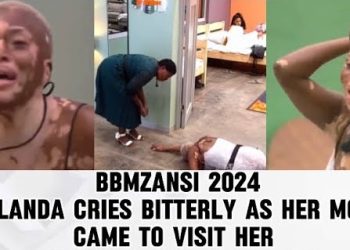 Emotional moments when Yolanda’s mom visited Big Brother Mzansi