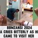 Emotional moments when Yolanda’s mom visited Big Brother Mzansi
