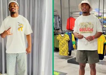 Makazole Mapimpi Leaves the Ladies Drooling After Pictures of Him Wearing Lux Suit Trend