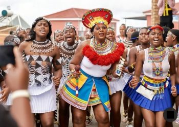 MaMkhize Posts Pictures on Instagram in Traditional Attire