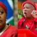 “They Found A Louis Vuitton Bag Worth R400 000 When They Raided The Home Of Nosiviwe” Says Malema