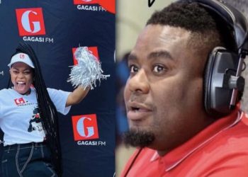 Minnie and Felix Hlophe mock Penny Ntuli on air at Gagasi FM (Video)