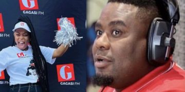Minnie and Felix Hlophe mock Penny Ntuli on air at Gagasi FM (Video)
