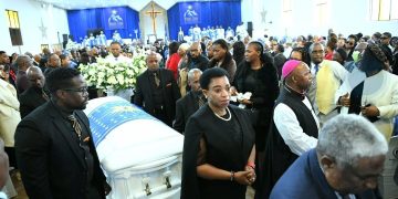 Look What People Notice During The Funeral Service Of Dr. Mkhize Who Was Found Dead In Her Car
