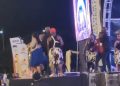 Watch: Microphone Grabbing Incident Rocks Moses Mabhida Stadium Performance