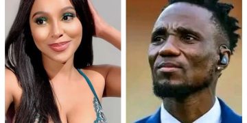 Teko Modise’s ex-fiancee Lizelle Tabane celebrated her 34th birthday