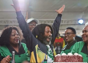 AbaThembu King Dalindyebo Makes Striking Appearance in ANC Regalia at EC Chris Hani Manifesto Launch
