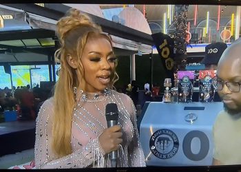 Khosi worked really hard at the Season 4 of the Big Brother Mzansi show till the finale last night