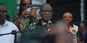 Watch: Zuma Makes Grand Entrance At Orlando Stadium For Party’s Manifesto Launch