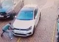 Viral Video of Alleged Thief Stealing VW Lights Sparks Outrage