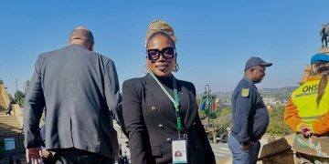 Makhadzi Stuns In Elegant Attire At President Ramaphosa’s Inauguration
