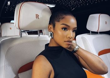 Pictures: Ayanda Thabethe inside her new Rolls-Royce