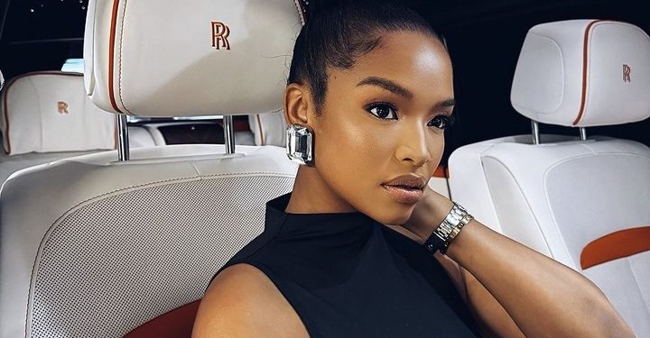 Pictures: Ayanda Thabethe inside her new Rolls-Royce