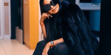 Lerato Kganyago Stuns In All Black Outfits At The Metro FM studios