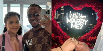 Watch | A look inside Beverly Thlako and Nigerian Boyfriend IK’s engagement proposal in Dubai.
