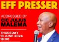WATCH Live | EFF Media Briefing Challenges ANC-DA Coalition