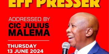 WATCH Live | EFF Media Briefing Challenges ANC-DA Coalition