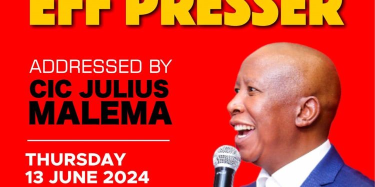 WATCH Live | EFF Media Briefing Challenges ANC-DA Coalition