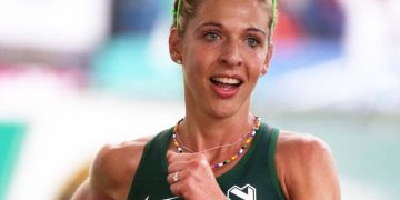 South Africa’s Gerda Steyn wins the 2024 women’s Comrades Marathon.