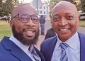 Ramaphosa’s Son Seen with Billionaire Uncle, Patrice Motsepe, at Presidential Inauguration