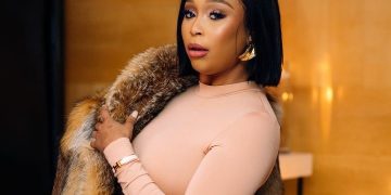Social Media Abuzz After Minnie Dlamini’s Winter Fur And Jumpsuit Post