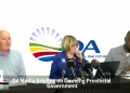 Watch Live | DA Media Briefing on Gauteng Provincial Government