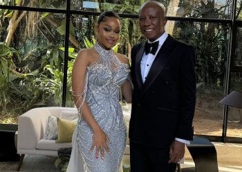 Julius Malema and His Beautiful Wife Steal the Show at Durban July