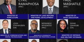 Here is the new GNU cabinet that has been announced by President Cyril Ramaphosa