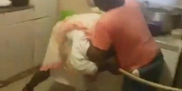 Man Caught On Video While Beating Up His Mother