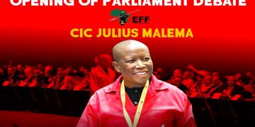 EFF Leader Julius Malema Debate on Opening of Parliament Address by President Cyril Ramaphosa