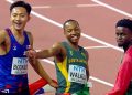 Bayanda Walaza claimed victory as the World Under 20 men’s 100m Champion in Lima