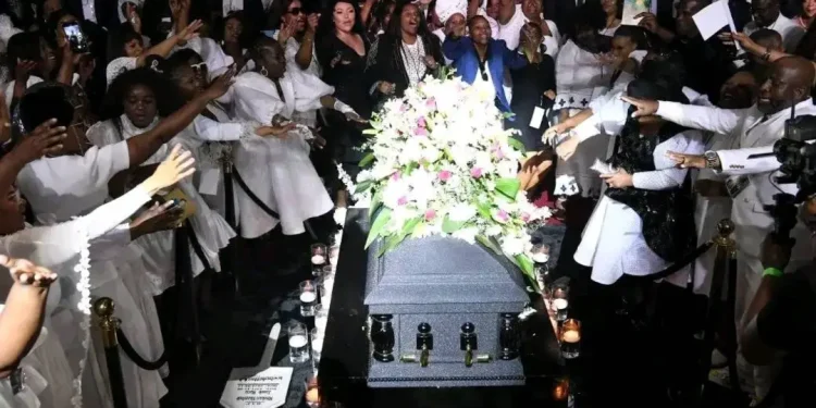 Inside Zanele Mbokazi funeral in Durban