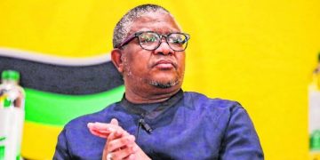 “Just Like The ANC” Mzansi Replies Mbalula After Condemning The Officiating at Sundowns Chiefs Match