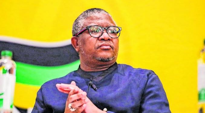 “Just Like The ANC” Mzansi Replies Mbalula After Condemning The Officiating at Sundowns Chiefs Match