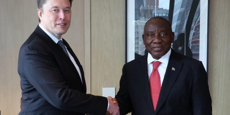 Ramaphosa Meets Elon Musk to Discuss Investment in South Africa