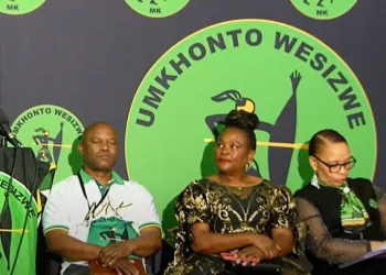 uMkhonto weSizwe Party Members Protest Leadership “Parachuting” in Johannesburg